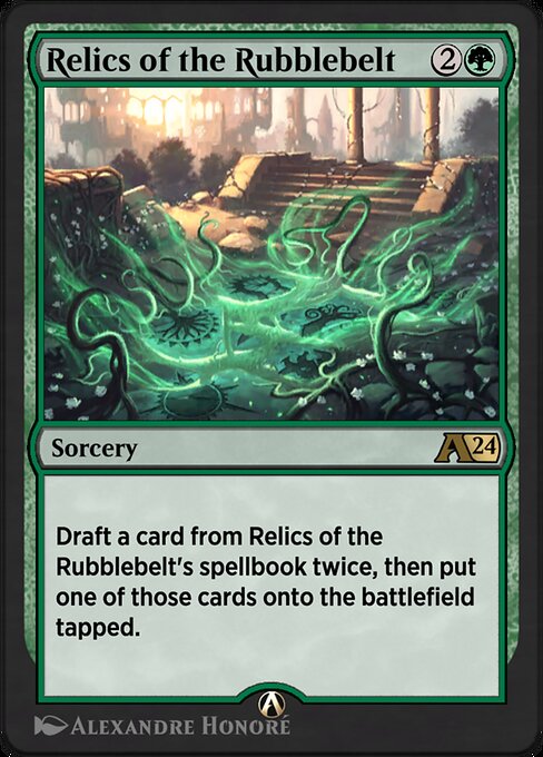Relics of the Rubblebelt - Alchemy: Murders at Karlov Manor (#19) - Illustrated by Alexandre Honoré - Magic: The Gathering Card