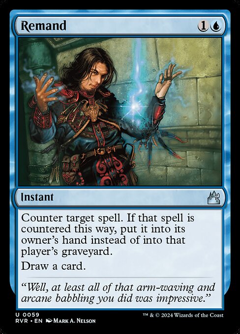 Remand - Ravnica Remastered Magic card