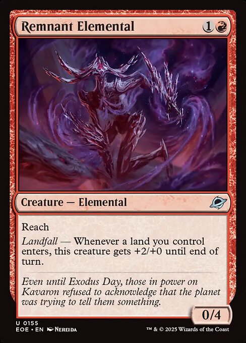 Remnant Elemental - Edge of Eternities Magic card