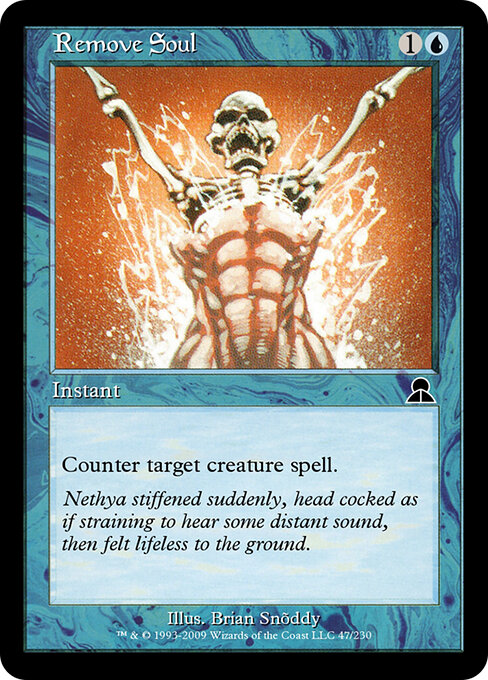 Remove Soul - Masters Edition III Magic card