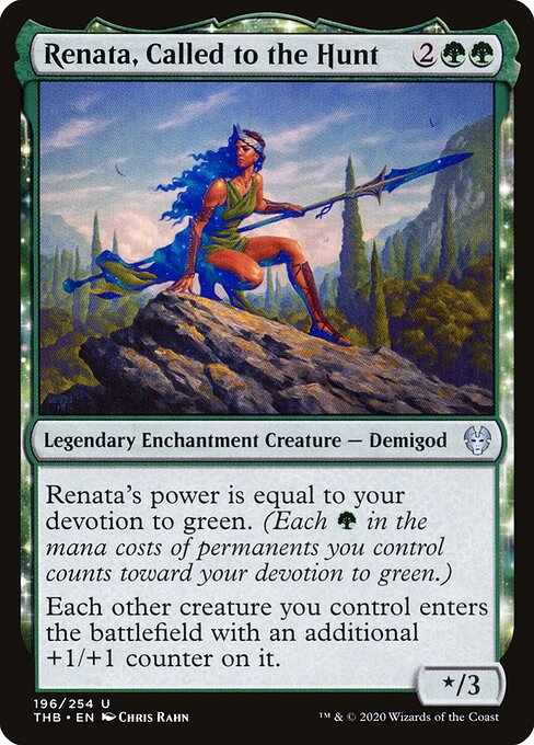 Renata, Called to the Hunt - Theros Beyond Death Magic card