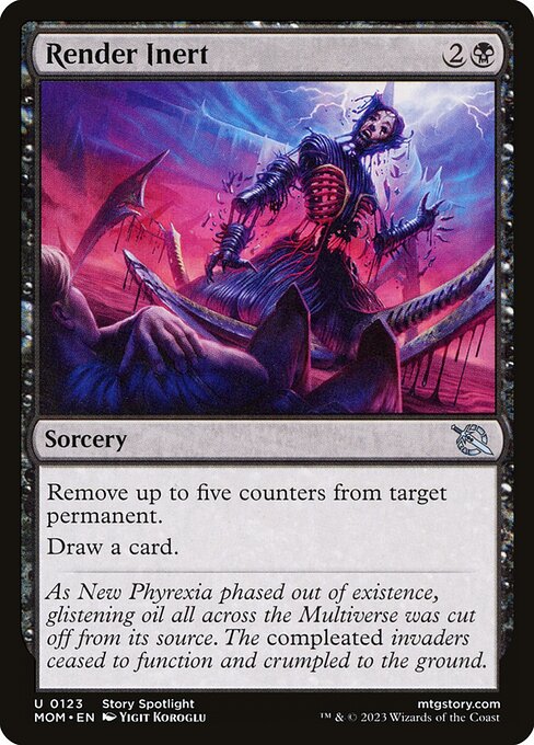 Render Inert - March of the Machine Magic card