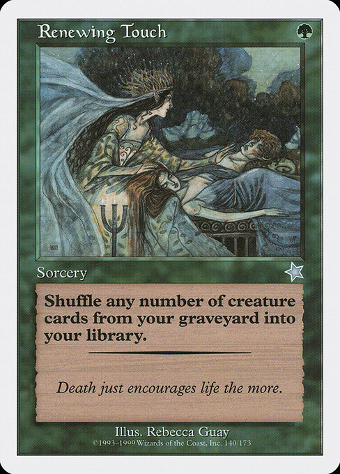 Renewing Touch - Starter 1999 Magic card