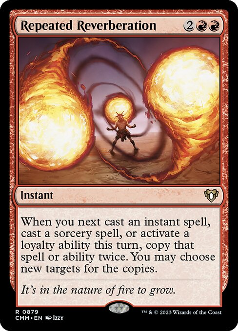 Rayonnement répétitif (Repeated Reverberation) - Core Set 2020 (#156) - Illustrated by Izzy - Magic: The Gathering Card