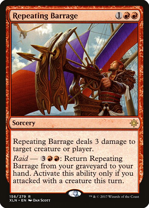 Repeating Barrage - Ixalan Magic card