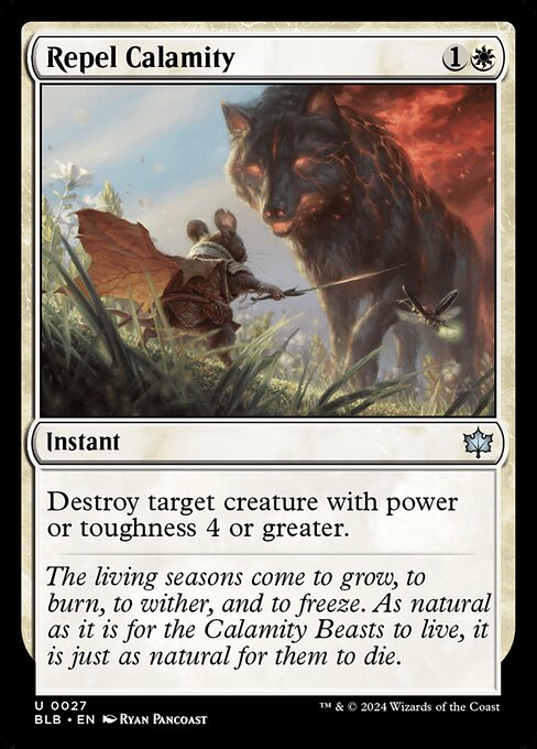 Repel Calamity - Bloomburrow Magic card