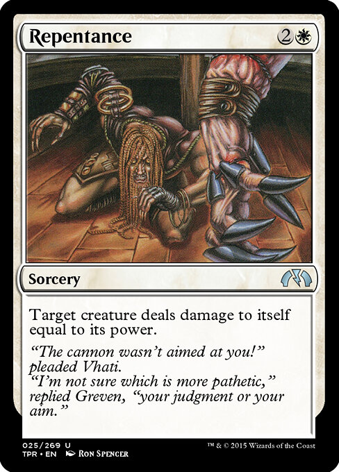 Repentance - Tempest Remastered Magic card