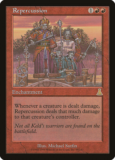 Repercussion - Urza's Destiny Magic card