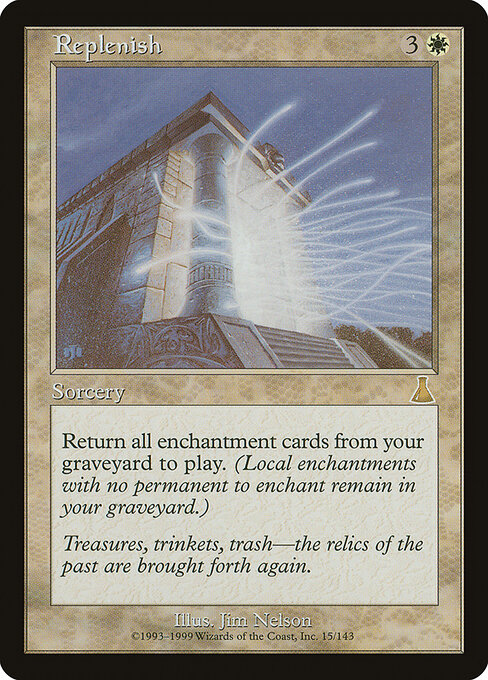 Replenish - Urza's Destiny Magic card