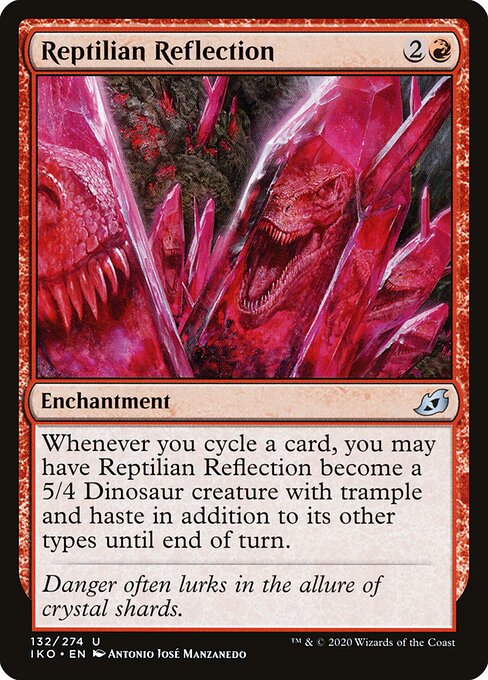 Reptilian Reflection - Ikoria: Lair of Behemoths Magic card