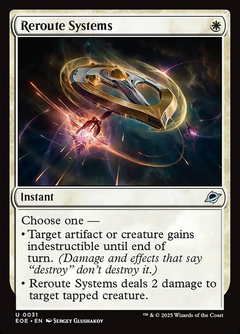 Reroute Systems - Edge of Eternities Magic card