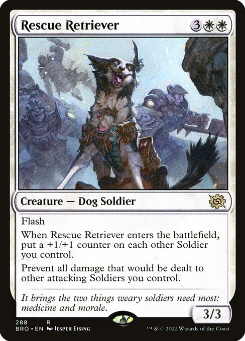 Rescue Retriever - The Brothers' War Magic card