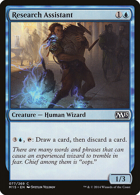 Research Assistant - Magic 2015 Magic card