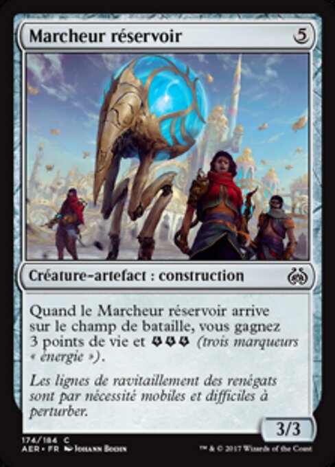 Reservoir-Schreiter (Reservoir Walker) - Aether Revolt (#174) - Illustrated by Johann Bodin - Magic: The Gathering Card