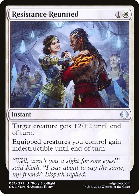 Resistance Reunited - Phyrexia: All Will Be One Magic card