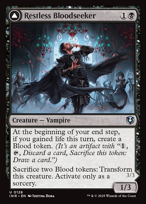 Restless Bloodseeker // Bloodsoaked Reveler - Innistrad Remastered Magic card