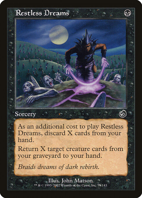 Restless Dreams - Torment Magic card