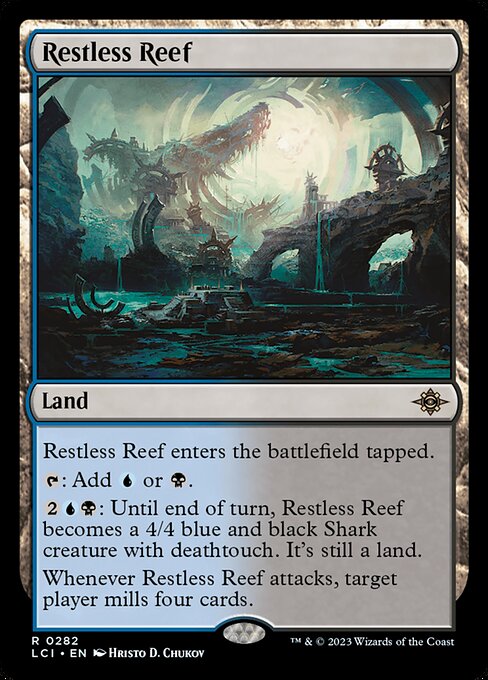 Restless Reef - The Lost Caverns of Ixalan Magic card