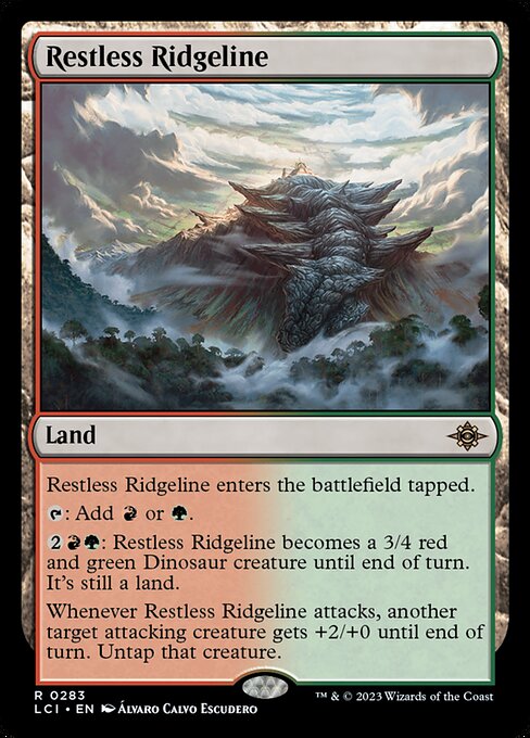 Restless Ridgeline - The Lost Caverns of Ixalan Magic card