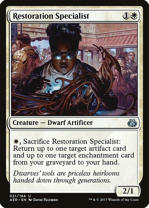 Restoration Specialist - Aether Revolt Magic card