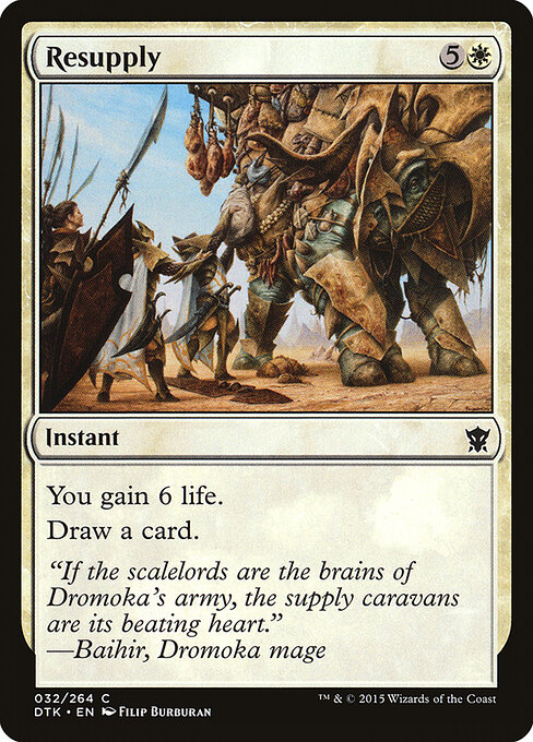 Resupply - Dragons of Tarkir Magic card