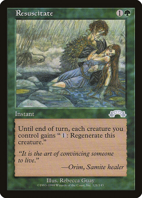 Resuscitate - Exodus Magic card