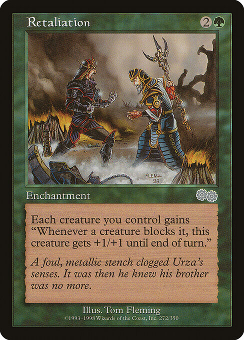 Retaliation - Urza's Saga Magic card