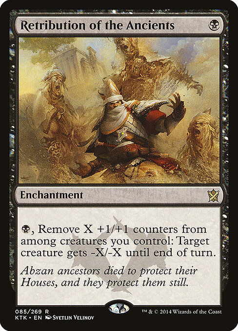 Retribution of the Ancients - Khans of Tarkir Magic card