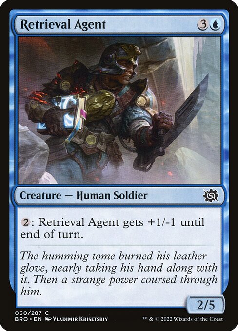 Retrieval Agent - The Brothers' War Magic card