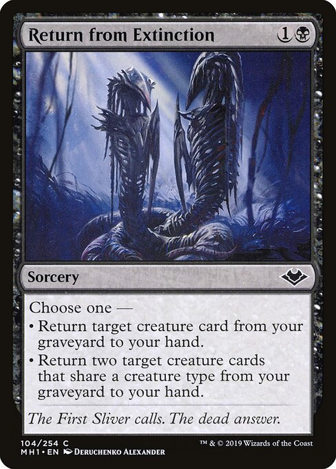 Return from Extinction - Modern Horizons Magic card