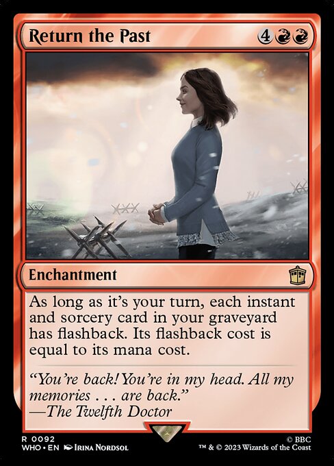 Return the Past - Doctor Who Magic card