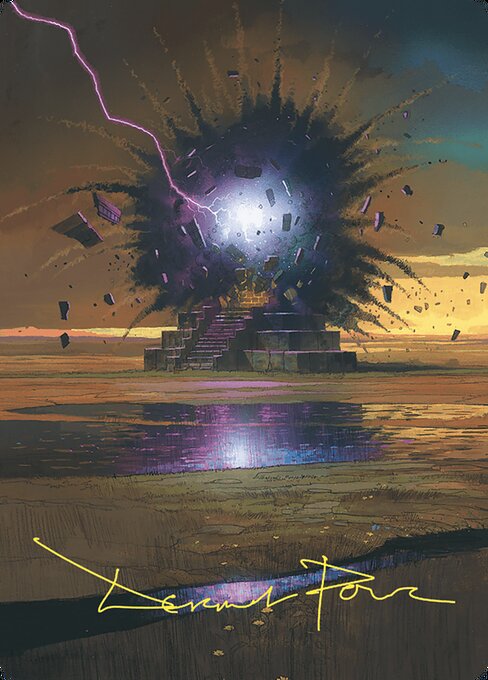 Return to Dust // Return to Dust - Commander Masters Art Series (#34) - Illustrated by Dermot Power - Magic: The Gathering Card