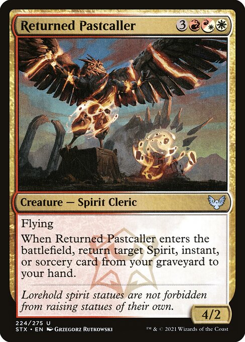 Returned Pastcaller - Strixhaven: School of Mages Magic card