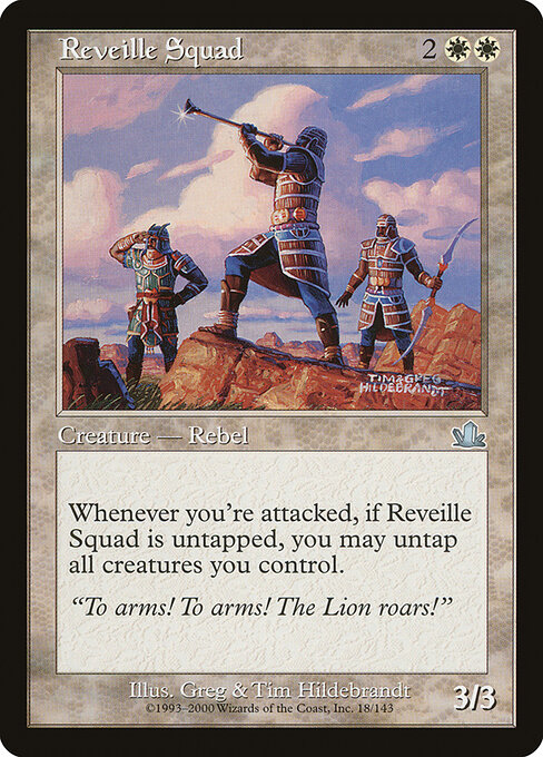 Reveille Squad - Prophecy Magic card
