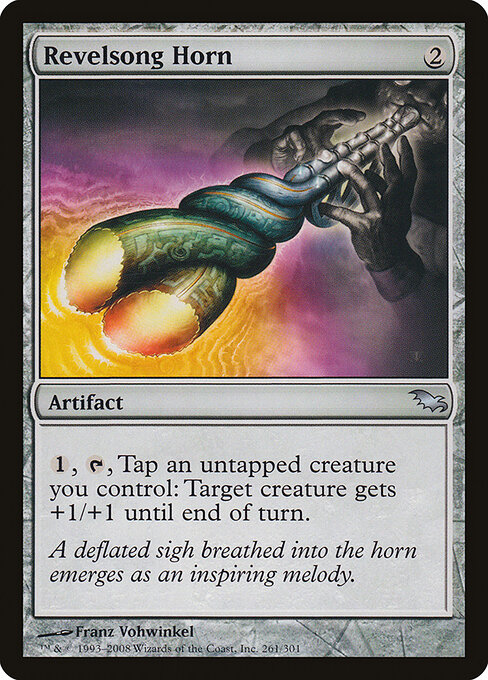 Revelsong Horn - Shadowmoor Magic card