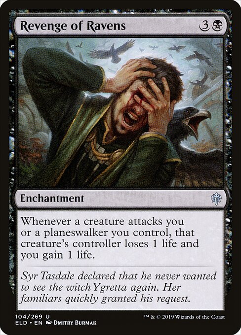 Revenge of Ravens - Throne of Eldraine Magic card