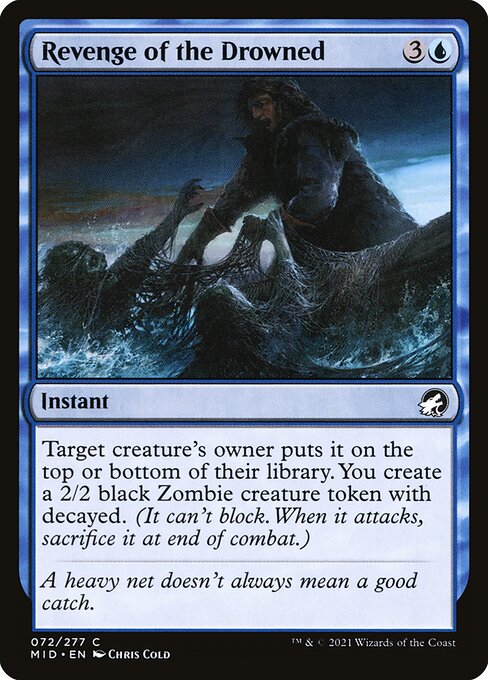 Revenge of the Drowned - Innistrad: Midnight Hunt Magic card