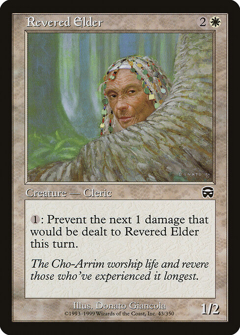Revered Elder - Mercadian Masques Magic card