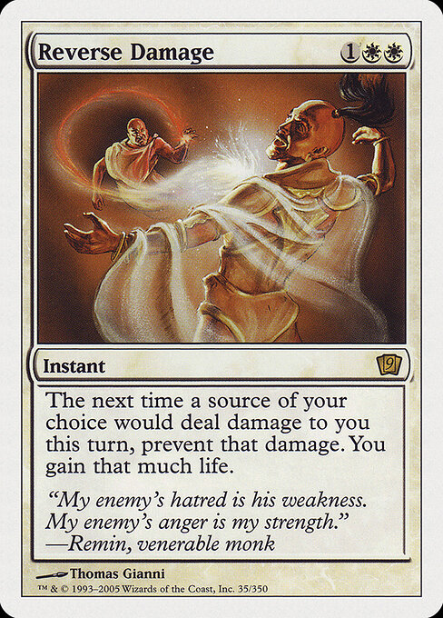 Reverse Damage - Ninth Edition Magic card