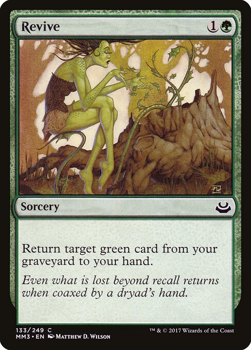 Revive - Modern Masters 2017 Magic card