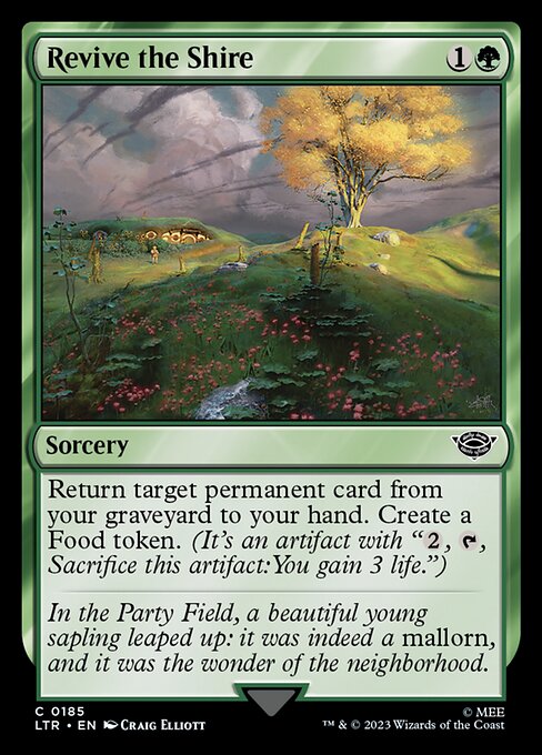 Revive the Shire - The Lord of the Rings: Tales of Middle-earth Magic card