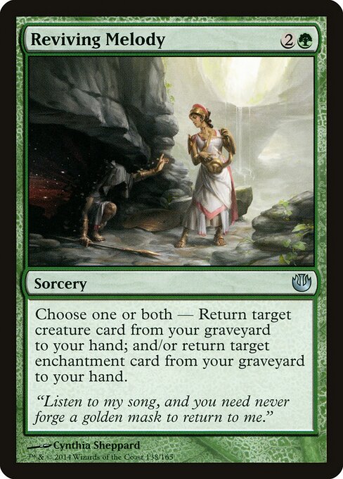 Reviving Melody - Journey into Nyx Magic card