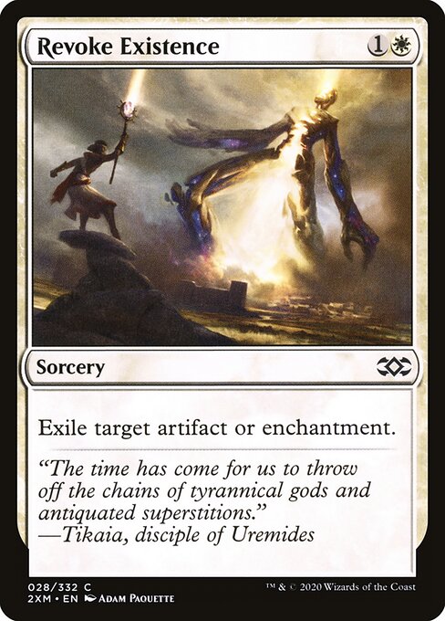Revoke Existence - Double Masters Magic card