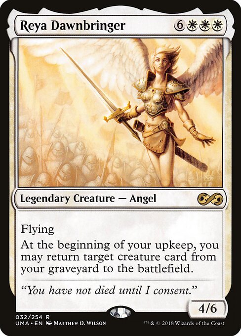 Reya Dawnbringer - Ultimate Masters Magic card