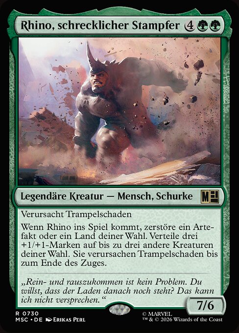 Rhino, Terrible Trampler