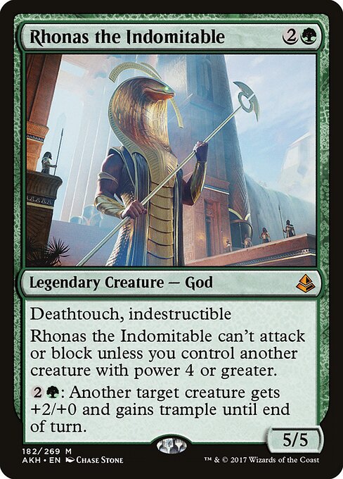 Rhonas the Indomitable - Amonkhet Magic card