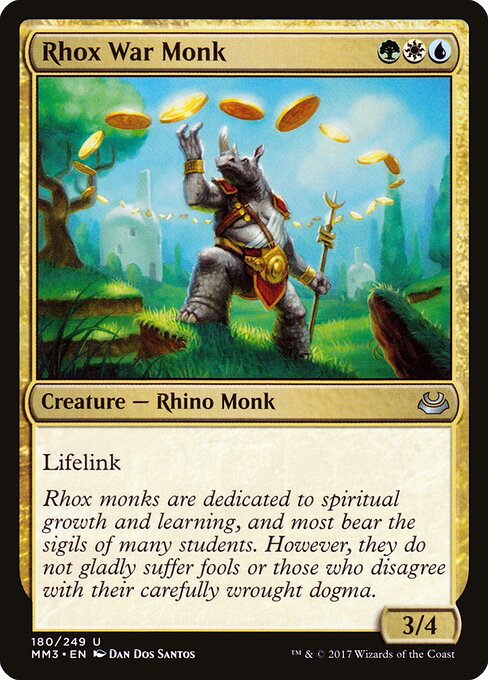 Rhox War Monk - Modern Masters 2017 Magic card