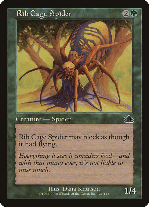 Rib Cage Spider - Prophecy Magic card