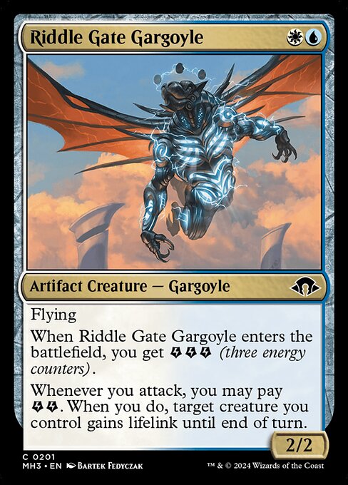 Riddle Gate Gargoyle - Modern Horizons 3 Magic card