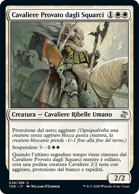 Chevalier marqué par les failles (Riftmarked Knight) - Planar Chaos (#14) - Illustrated by William O'Connor - Magic: The Gathering Card